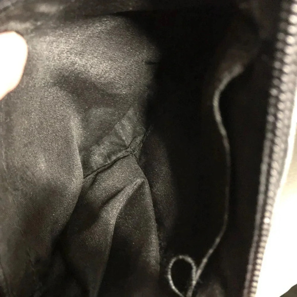 SAX Crossbody Purse with Adorable Flower attached NWOT Black - Picture 6 of 11